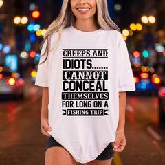 Fishing Trip Quote Humorous Dad Funny Ready to Press DTF Transfer for Dtf