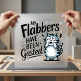 Flabbers Have Been Gasted Mom Dad Ready to Press DTF Transfer for Dtf