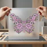 Floral Butterfly Botanical Aesthetic Aesthetic Floral Ready to Press DTF Transfer for Dtf