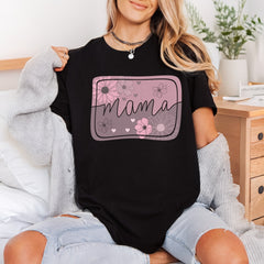 Floral Mama Retro Diy Mom Mama Ready to Press DTF Transfer for Dtf