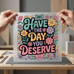 Floral Retro Quote Motivational Retro Boho Ready to Press DTF Transfer for Dtf