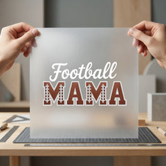 Football Mama Sports Fan Mom Funny Ready to Press DTF Transfer for Dtf