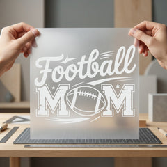 Football Mom Game Day Mom Vintage Ready to Press DTF Transfer for Dtf