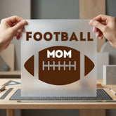 Football Mom Sports Fan Mom Fitness Ready to Press DTF Transfer for Dtf