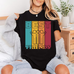 Friends Retro Blocks Friendship Funny Sarcastic Ready to Press DTF Transfer for Dtf