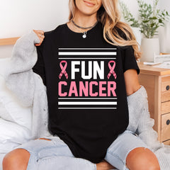 Fun Cancer Pink Ribbon Faith Ready to Press DTF Transfer for Dtf
