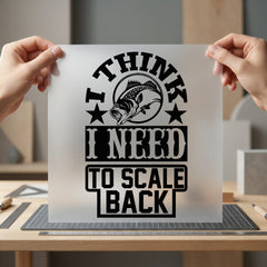 Funny Fishing Quote Bass Dad Funny Ready to Press DTF Transfer for Dtf
