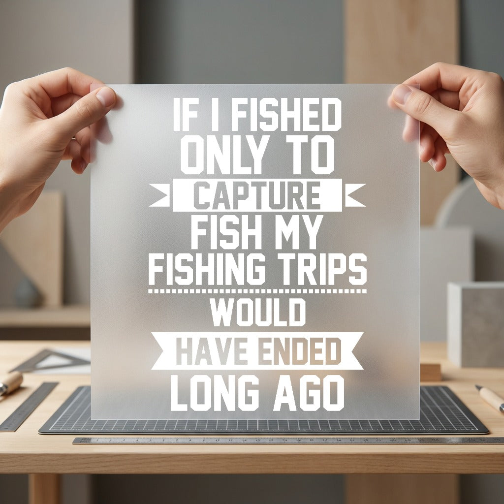 Funny Fishing Quote Retro Dad Funny Ready to Press DTF Transfer for Dtf
