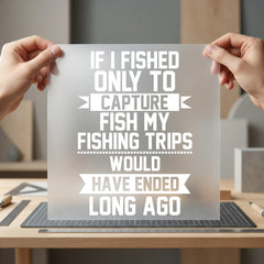 Funny Fishing Quote Retro Dad Funny Ready to Press DTF Transfer for Dtf