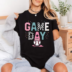 Game Day Baseball Retro Mom Fitness Ready to Press DTF Transfer for Dtf