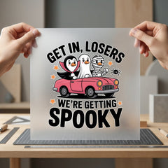 Get Losers Getting Spooky Halloween Funny Ready to Press DTF Transfer for Dtf