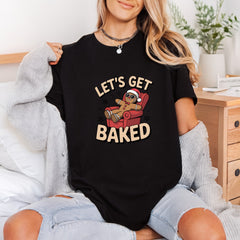 Gingerbread Man Baked Funny Christmas Funny Ready to Press DTF Transfer for Dtf