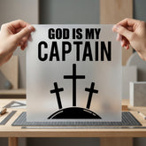 God Captain Christian Faith Christian Faith Ready to Press DTF Transfer for Dtf