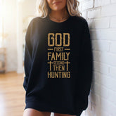 God First Family | Faithful Priorities Sweatshirt - Luckets.com