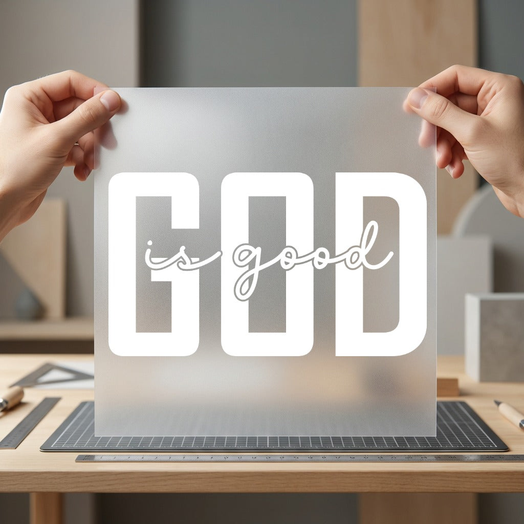 God Good Faith-based Diy Christian Faith Ready to Press DTF Transfer for Dtf