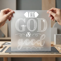 God Good Faith-inspired Diy Christian Faith Ready to Press DTF Transfer for Dtf