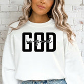 God Is Good | Faith & Gratitude Sweatshirt - Luckets.com