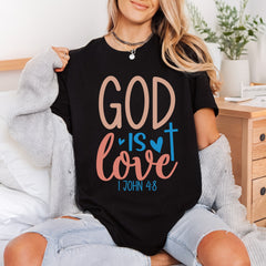God Love Script Christian Christian Faith Ready to Press DTF Transfer for Dtf