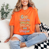 God Made Me Special & Unique | Identity & Value Tee - Luckets.com