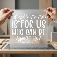 God Romans Christian Scripture Christian Faith Ready to Press DTF Transfer for Dtf