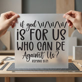 God Romans Christian Scripture Christian Faith Ready to Press DTF Transfer for Dtf