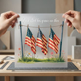 God Shed His Grace 4th Of July Patriotic Ready to Press DTF Transfer for Dtf