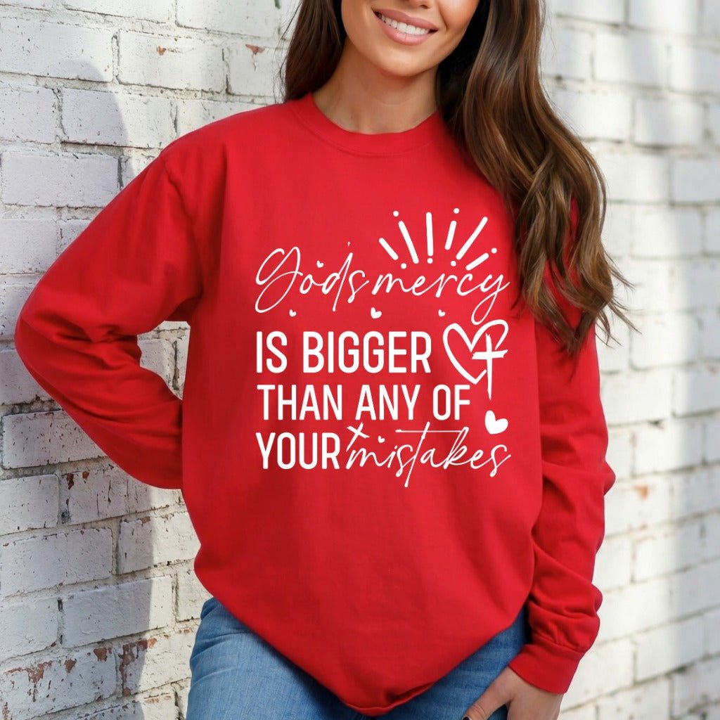God's Mercy | Grace & Forgiveness Sweatshirt - Luckets.com