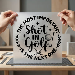 Golf Quote Sports Sayings Aesthetic Ready to Press DTF Transfer for Dtf