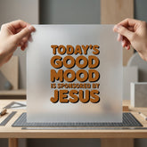 Good Mood Sponsored Jesus Christian Faith Ready to Press DTF Transfer for Dtf