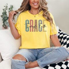 Grace Through Faith | Spirit - Filled Style Tee - Luckets.com