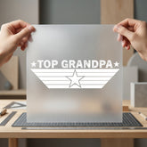 Grandpa Wings Retro Diy Dad Grandpa Ready to Press DTF Transfer for Dtf