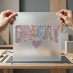 Granny Love Retro Collegiate Grandma Retro Ready to Press DTF Transfer for Dtf