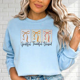 Grateful Thankful Blessed | Blessing Affirmation Sweatshirt - Luckets.com