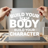 Gym Motivation Fitness Quote Fitness Gym Ready to Press DTF Transfer for Dtf