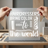 Hairdressers Bring Color Stylist Aesthetic Ready to Press DTF Transfer for Dtf