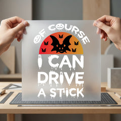 Halloween Bat Spooky Diy Halloween Vintage Ready to Press DTF Transfer for Dtf