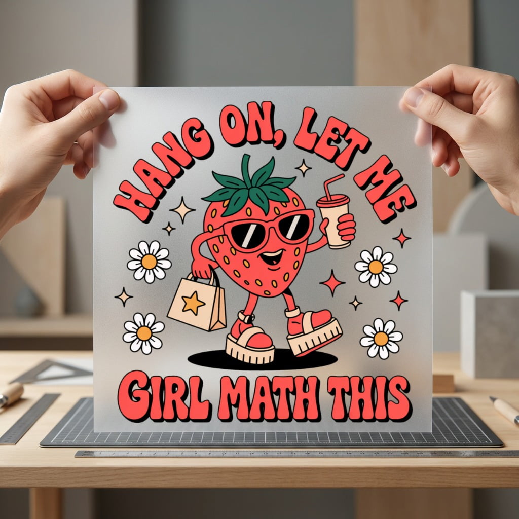 Hang Let Girl Math Funny Sarcastic Ready to Press DTF Transfer for Dtf