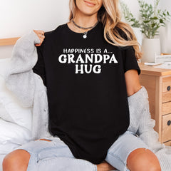 Happiness Grandpa Hug Family Grandpa Ready to Press DTF Transfer for Dtf