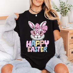Happy Easter Bunny Glasses Easter Aesthetic Ready to Press DTF Transfer for Dtf