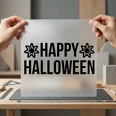 Happy Halloween Star Burst Halloween Aesthetic Ready to Press DTF Transfer for Dtf