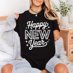 Happy Year Celebration Diy Christmas Aesthetic Ready to Press DTF Transfer for Dtf