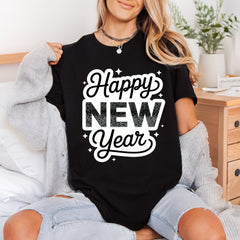 Happy Year Celebration Diy Christmas Aesthetic Ready to Press DTF Transfer for Dtf
