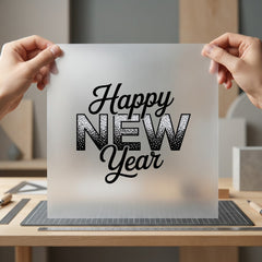 Happy Year Celebration Diy Christmas Vintage Ready to Press DTF Transfer for Dtf