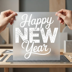 Happy Year Celebration Diy Vintage Retro Ready to Press DTF Transfer for Dtf