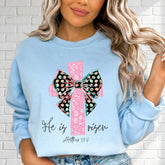 He is Risen | Easter Faith & Renewal Sweatshirt - Luckets.com