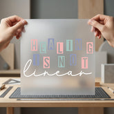 Healing Not Linear Retro Retro Aesthetic Ready to Press DTF Transfer for Dtf