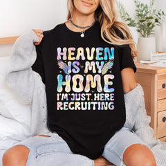 Heaven Home Recruiting Y2k Christian Faith Ready to Press DTF Transfer for Dtf