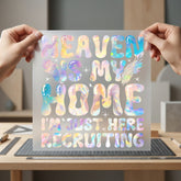 Heaven Home Recruiting Y2k Christian Faith Ready to Press DTF Transfer for Dtf
