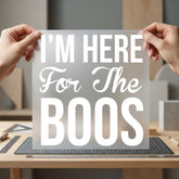 Here Boos Halloween Diy Halloween Ready to Press DTF Transfer for Dtf