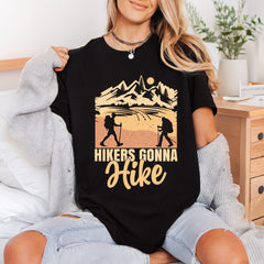 Hikers Gonna Hike Adventure Vintage Retro Ready to Press DTF Transfer for Dtf